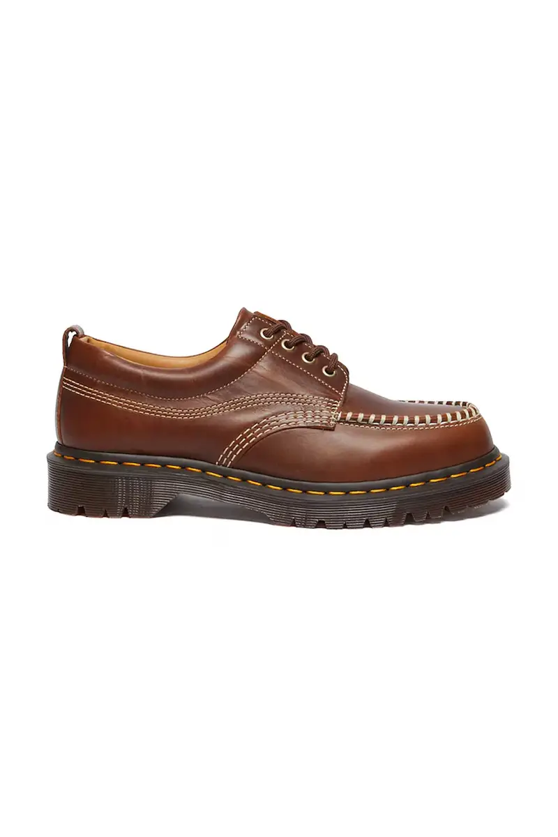 Dr. Martens scarpe in pelle Lowell colore marrone DM31817243