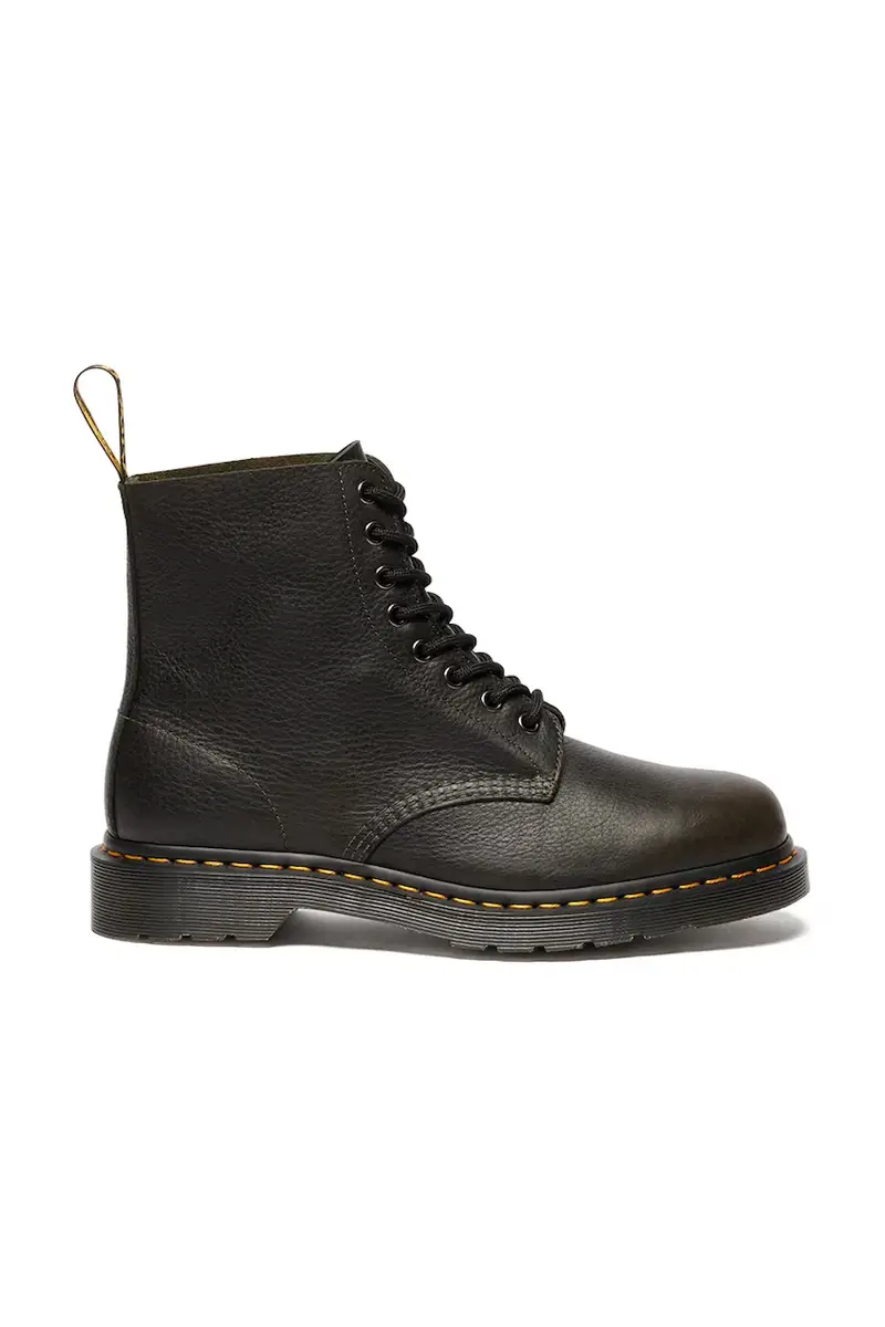 Dr. Martens stivaletti alla caviglia in pelle 1460 Pascal donna colore verde DM31981300