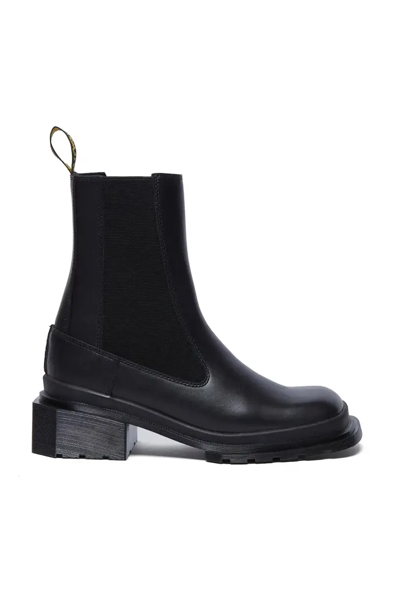 Dr. Martens stivaletti alla caviglia in pelle Maybole Chelsea donna colore nero DM32069001