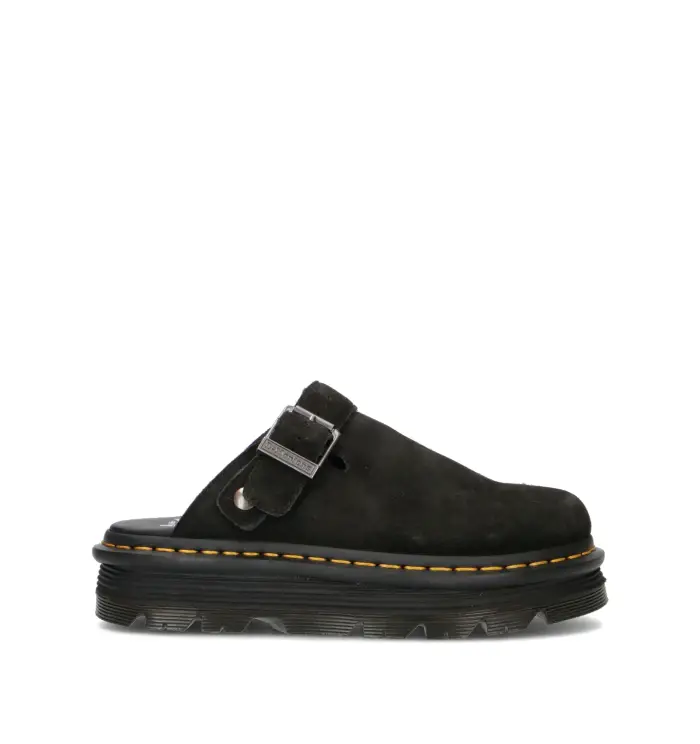 DR MARTENS ZEBZAG MULE Sabot donna nero in suede Vario