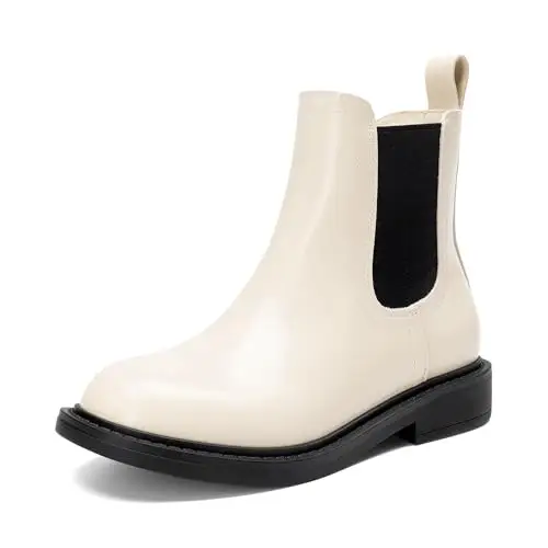 DREAM PAIRS Stivaletti Chelsea Bambina Nero 3366667