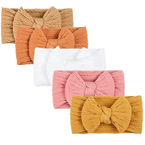 DRESHOW Bébé Bandeaux Bébé Fille Bandeau Cheveux Bande de Cheveux Arc Bande de Cheveux Bandeaux Accessoires Bébé Fille