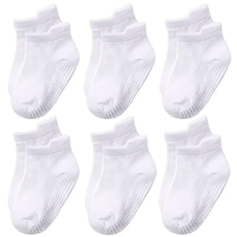 DRESHOW Calzini Antiscivolo per Bambini Con Suole Antisdrucciolevoli Per Neonati Bambini Ragazzi Ragazze