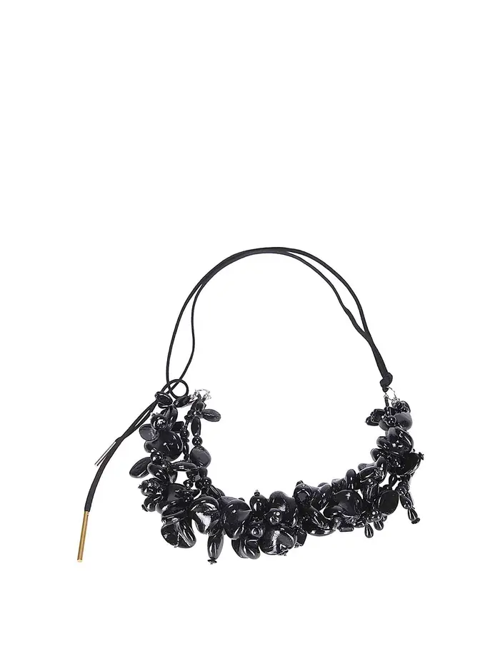 Dries Van Noten 09230-Collanalw261-2020 Q048 Collana Nero