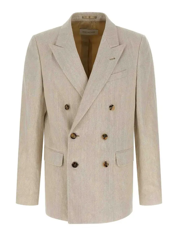 DRIES VAN NOTEN Blazer Beige 4986999