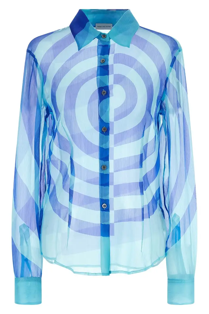 Camicia Cloudy Azzurro