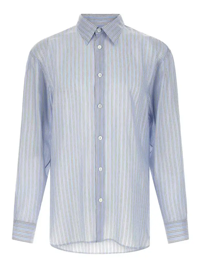Dries Van Noten Camicia da sposo Azzurro