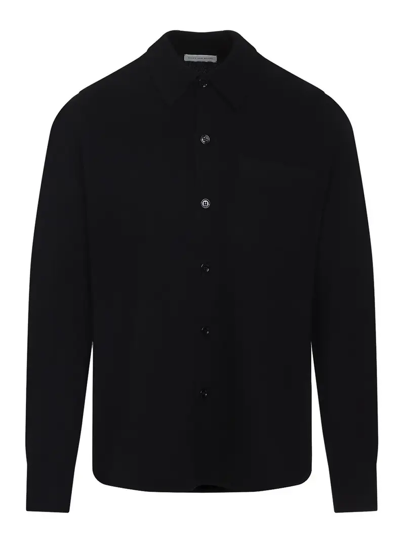 Dries Van Noten Camicia Monaco Nero