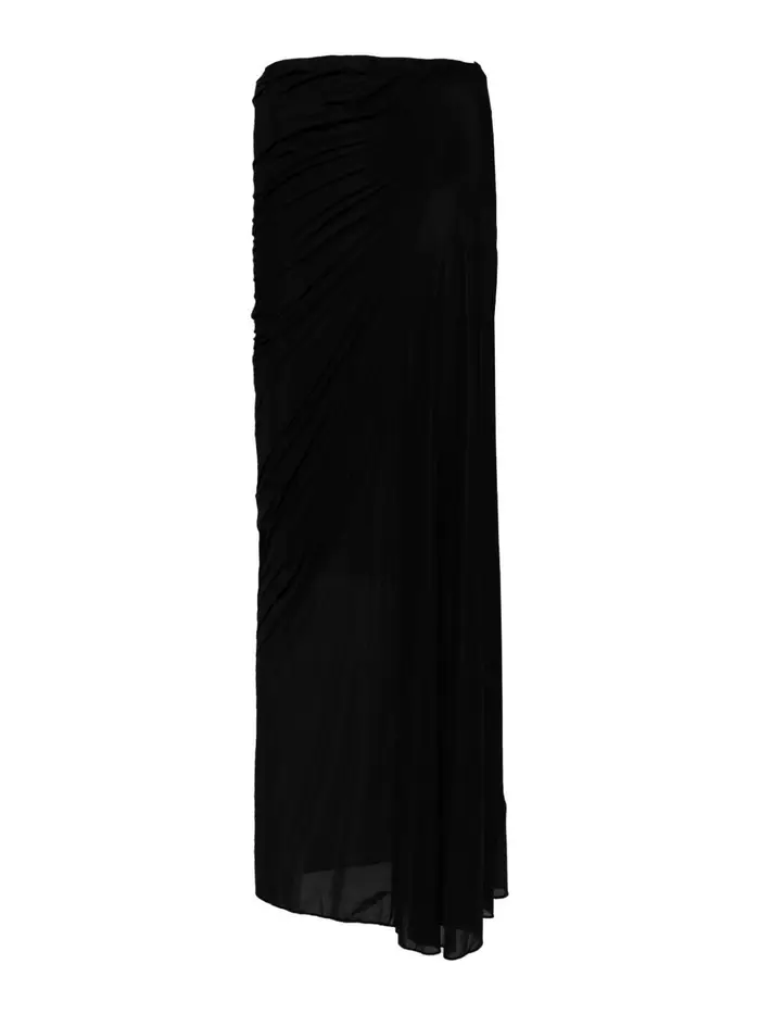 Dries Van Noten Horse Bis Bis Long 9204wkskirt Nero