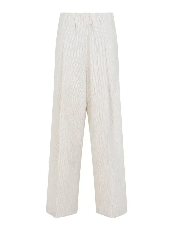 Dries Van Noten Pantaloni Pila Beige Chiaro
