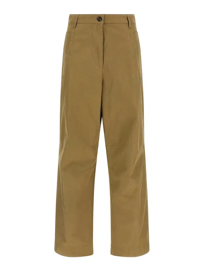 Dries Van Noten Pantaloni rosa Beige