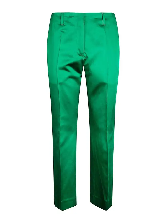 Dries Van Noten Pantaloni Verde