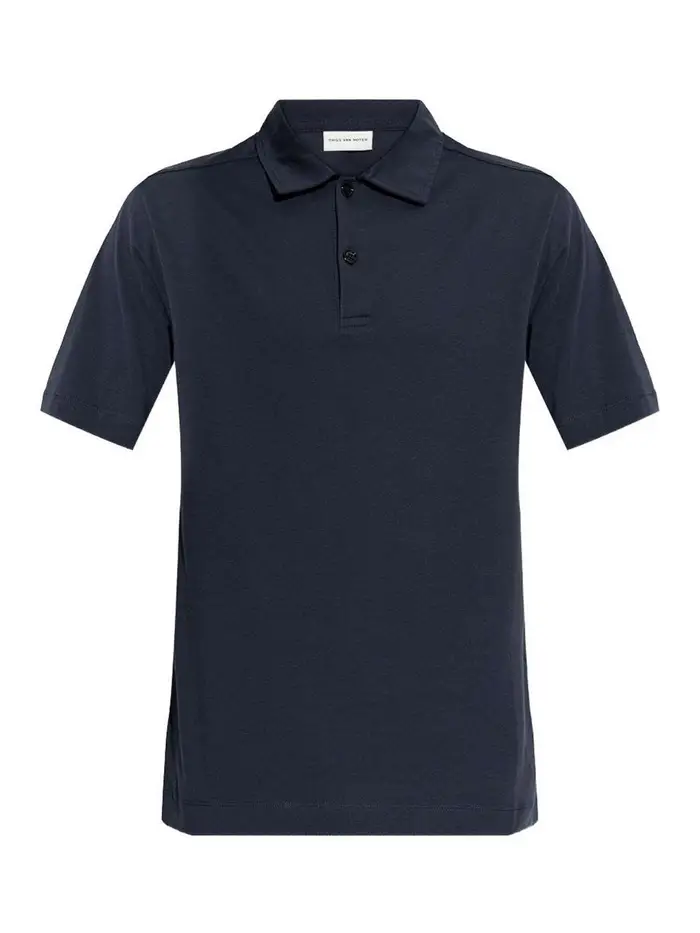 Dries Van Noten Polo Titolare di Blu scuro