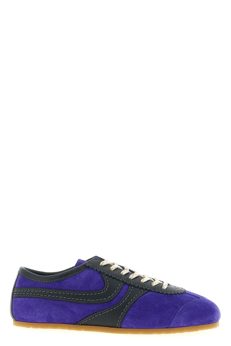 DRIES VAN NOTEN Sneaker Suede Viola