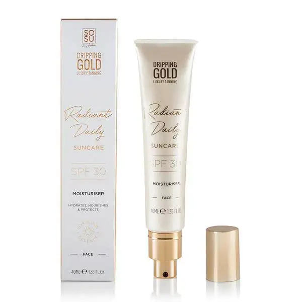 Dripping gold Crema solare viso quotidiana Radiant SPF 30 (Idratante) 40 ml