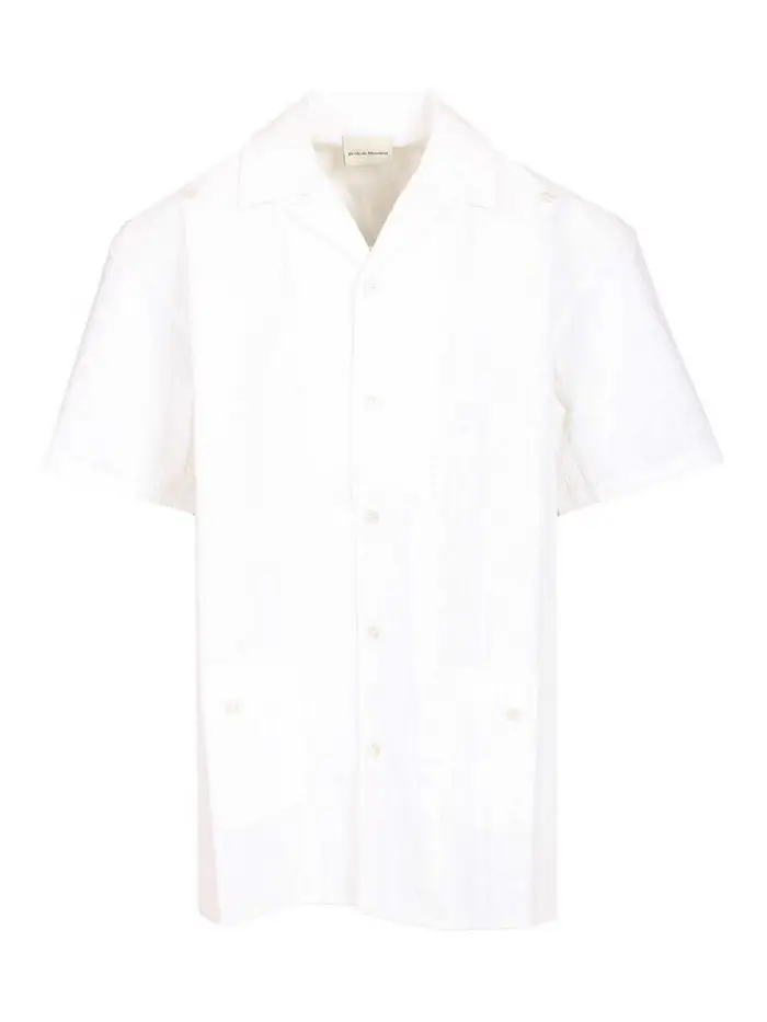 Drôle de Monsieur Camicia cubana Bianco