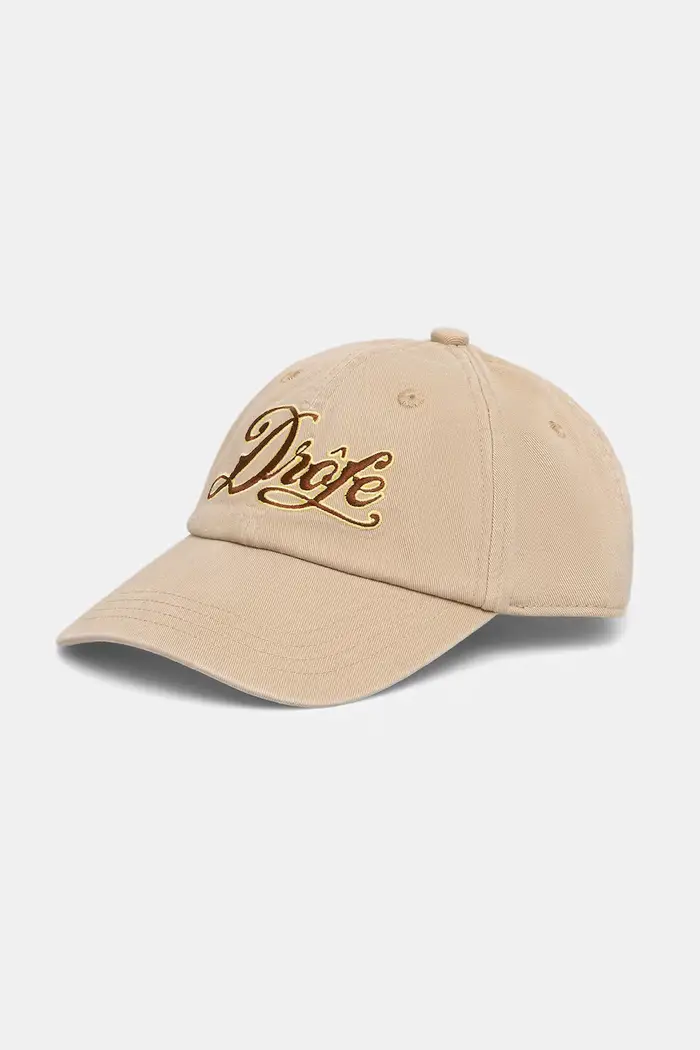 Drôle de Monsieur Cappello da baseball da uomo in cotone Beige