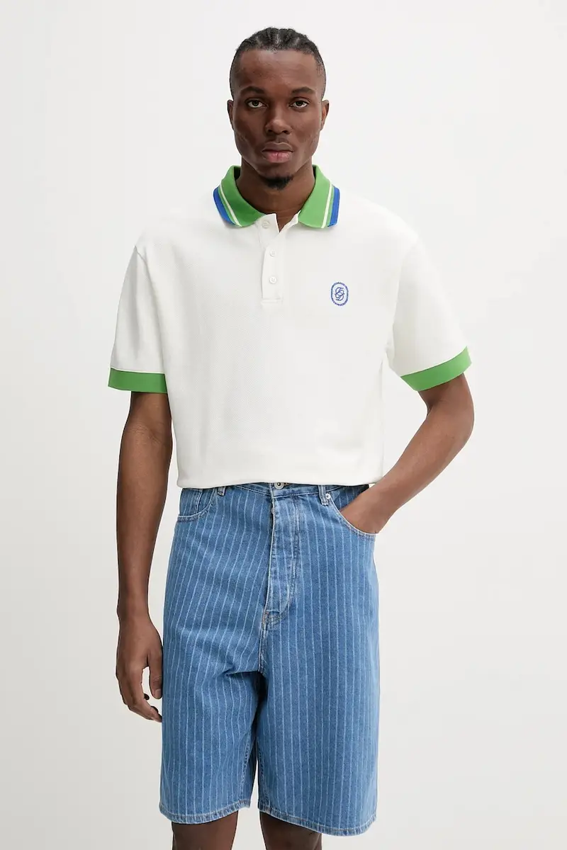 Drole De Monsieur Polo Uomo Bianco 2217972