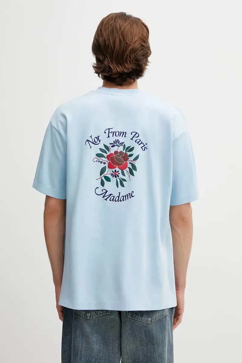 Drole De Monsieur T-shirt Blu 3966513