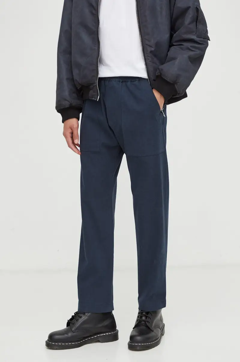 drykorn pantaloni uomo Blu navy