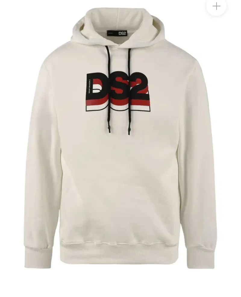 DS2 Felpa Autunno/inverno | Soreca Shop Online Napoli Bianco
