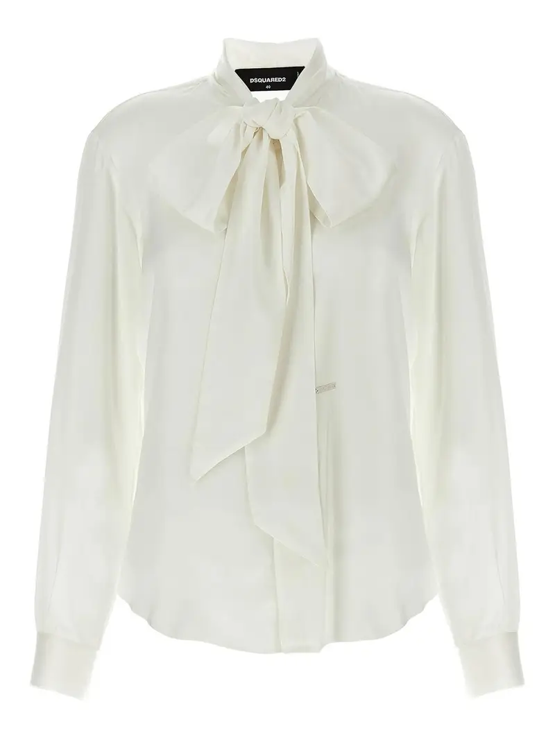 Dsquared2 Camicia da prua di Paris Bianco