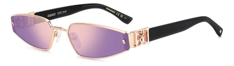 Dsquared2 D2 0168/S DDB/SZ Occhiali da sole Viola