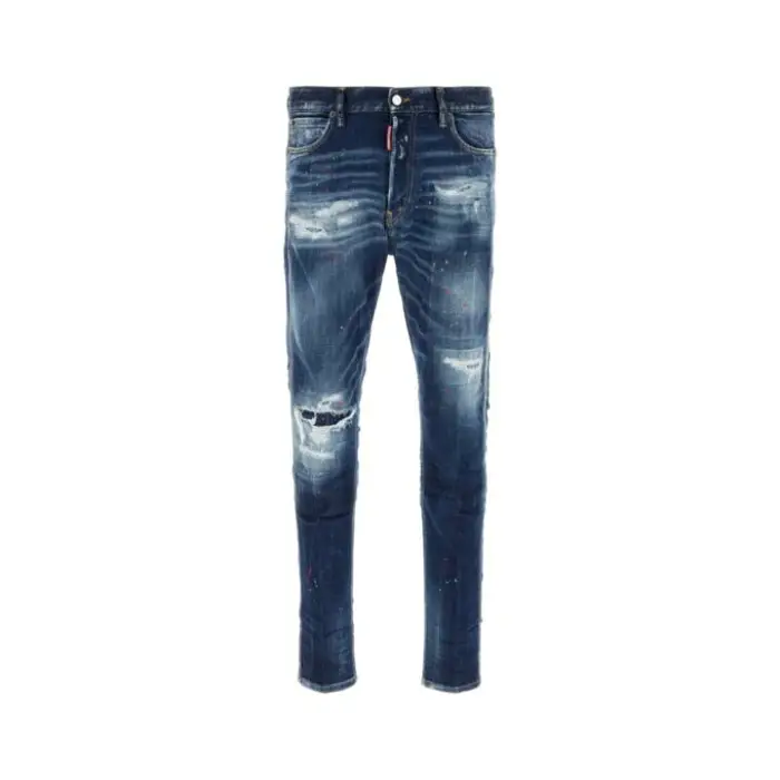 DSQUARED Jeans Cool Guy in denim stretch Blu