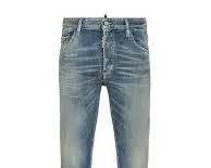 Jeans a vita bassa Dsquared2 Blu