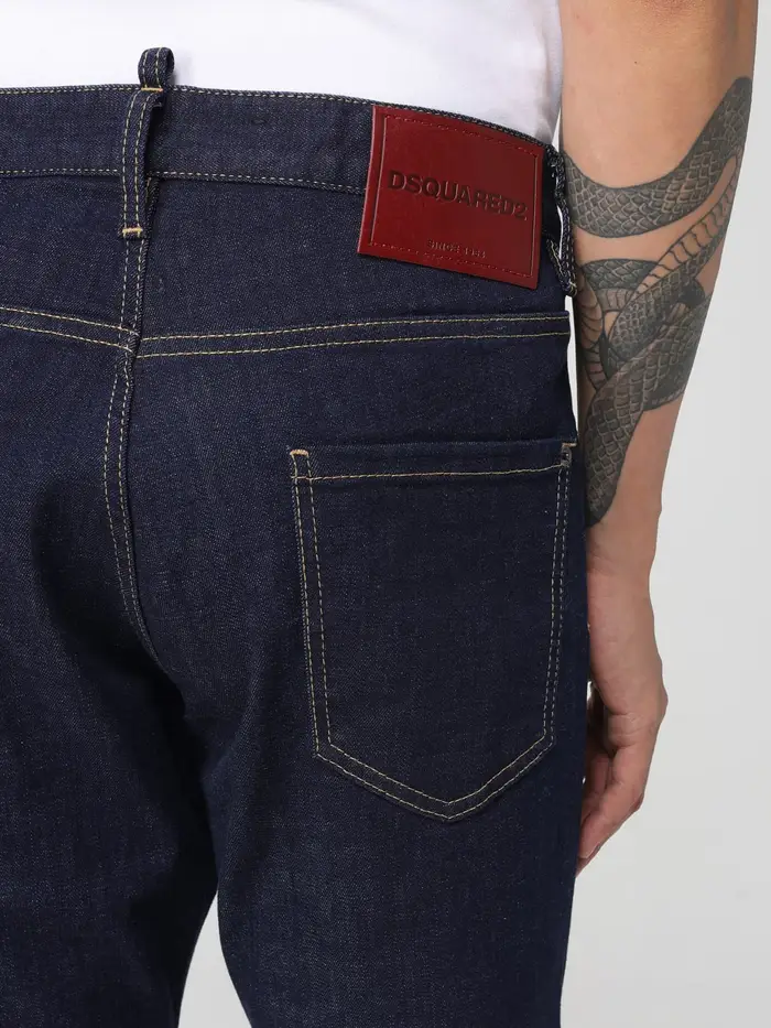 Jeans Dsquared2 in denim stretch Blu