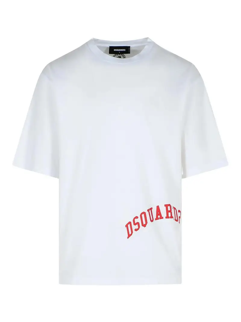 Dsquared2 Loose Fit Tee Azzurro