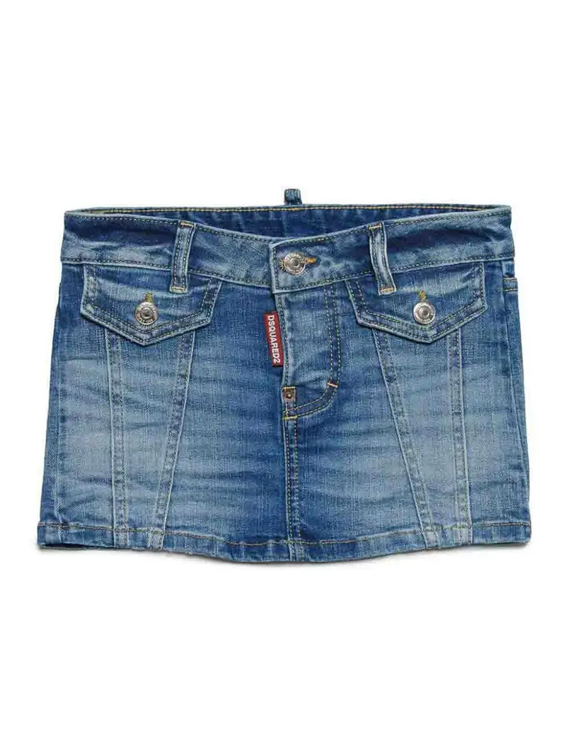 Dsquared2 Minigonna Blu