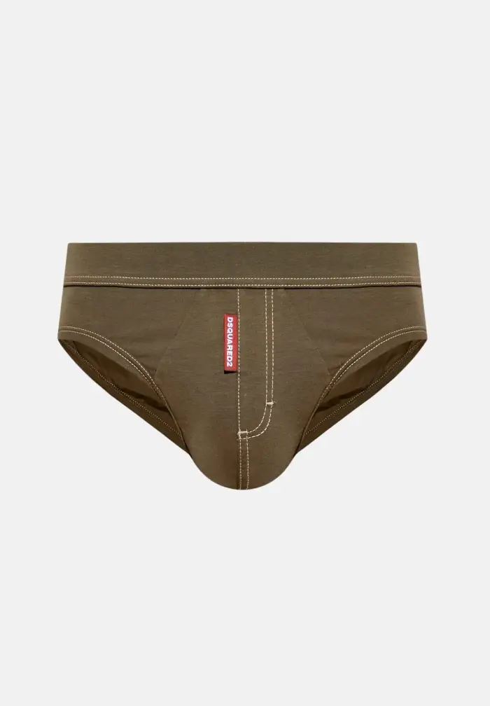 Dsquared2 Slip Uomo Verde 4526350