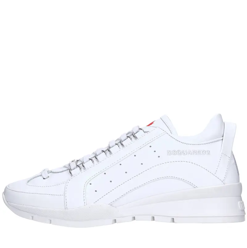 Dsquared2 Sneakers Bianco Bianco Chiari e Naturali