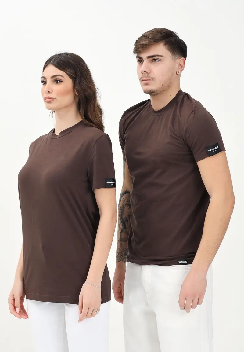 Dsquared2 T-shirt Donna Marrone 919547