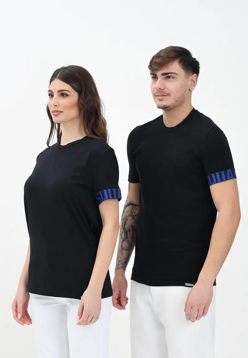 Dsquared2 T-shirt Donna Blu 1345246