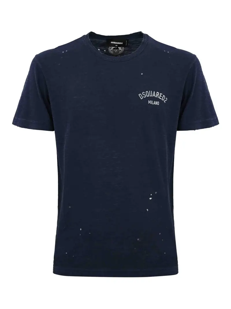 Dsquared2 T-shirt Blu 3381780