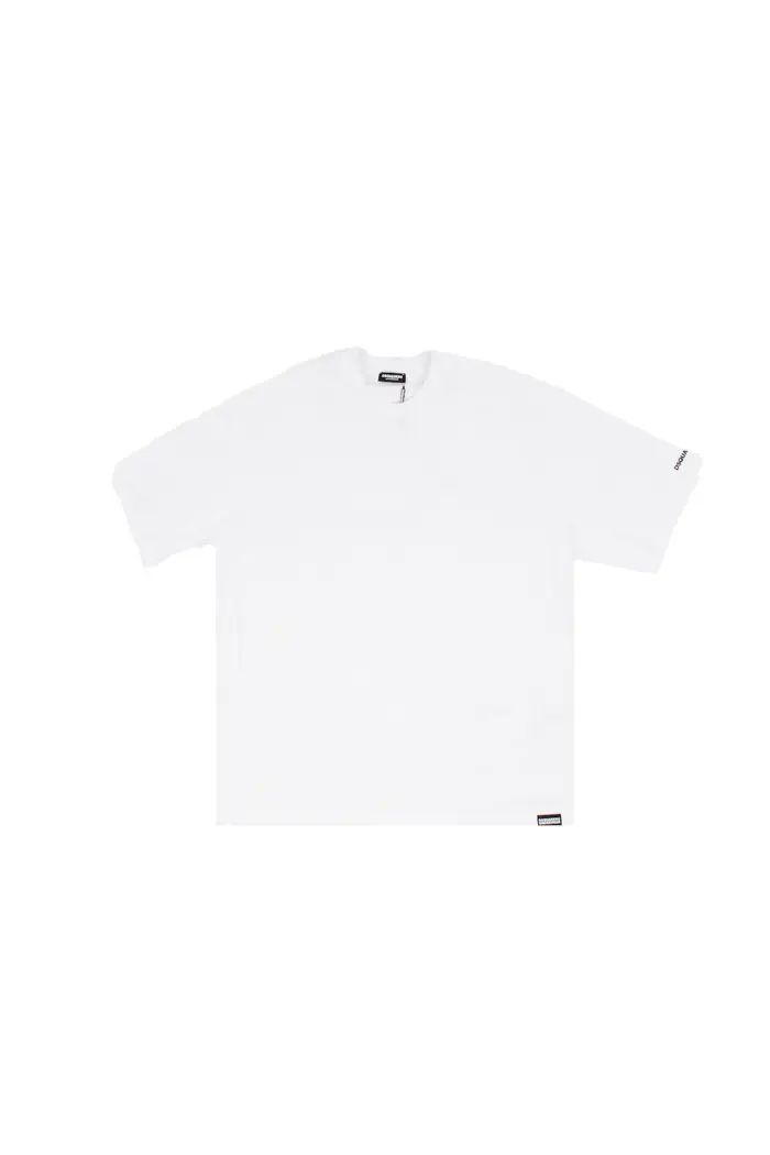 Dsquared2 uomo t-shirt d9m3z6280 100 round neck white
