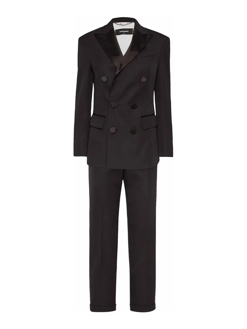 Dsquared2 Vestito doppiopetto Boston Nero