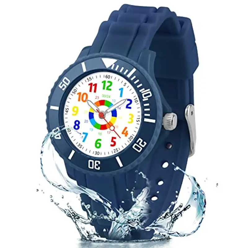 DTKID Orologi analogici Bambino Blu 2147952