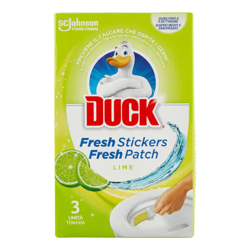 Duck Fresh Stickers Lime 3 Pz 1 unità