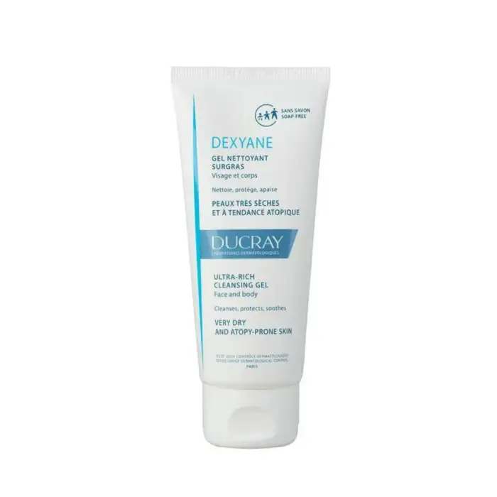 Ducray Dexyane Gel Detergente Surgras Viso E Corpo Pelle Molto Secca A Tendenza Atopica 100ml