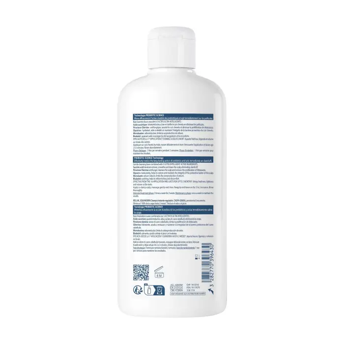 Ducray Kelual Squanorm Shampoo Trattante Regolatore - Forfora Grassa 400ml - Shampoo Antiforfora