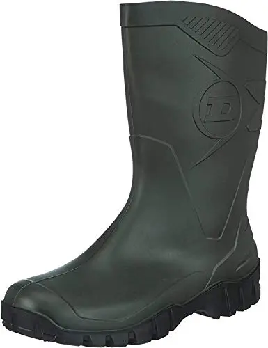DUNLOP Gummistiefel Grün, Stivali in Gomma Uomo, Verde Oliva, 43 EU X