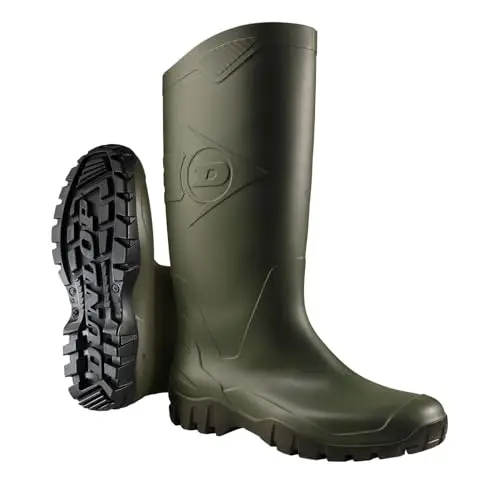 DUNLOP Protective Footwear, K680011, Snugboot WorkPro, Grigio Scuro/Verde Oliva, EU