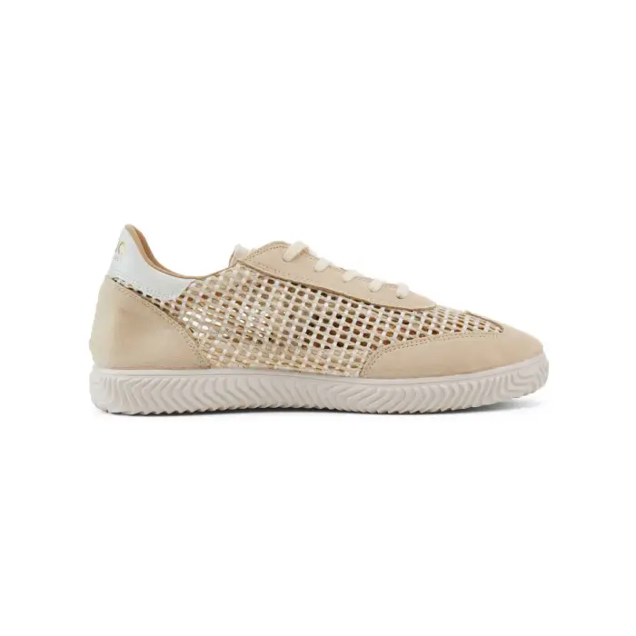 Scarpe basse in rete intrecciata donna Duuo Ona Lace Beige