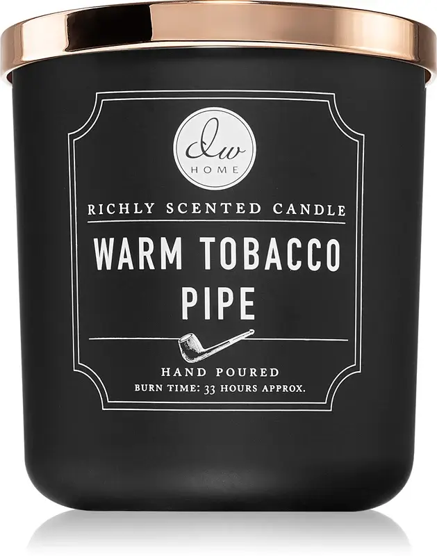 Dw home Signature Warm Tobacco Pipe 260g - Candela Profumata