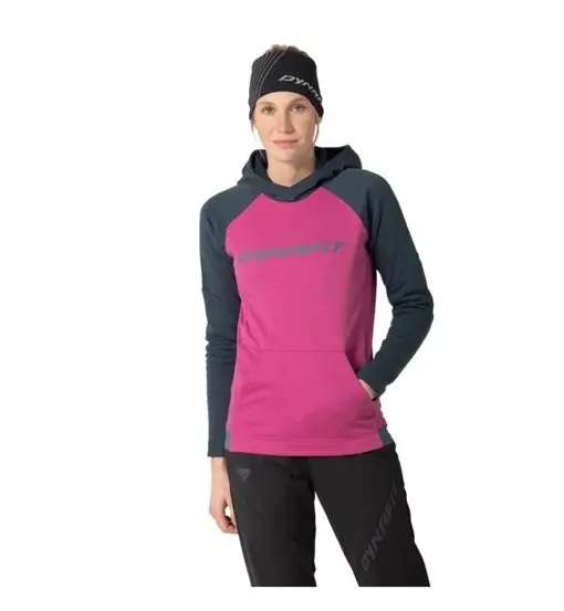Dynafit 24/7 Ptc Hoody W - felpa in pile - donna Dark Pink