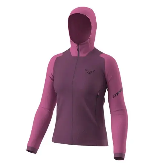 Dynafit Blacklight Thermal Hooded W - felpa in pile - donna Dark Pink