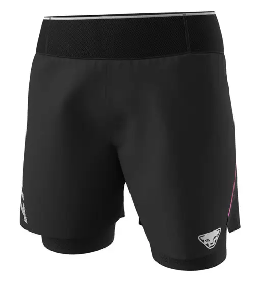 Dynafit DNA Ultra 2in1 W - pantaloni corti trail running - donna Black